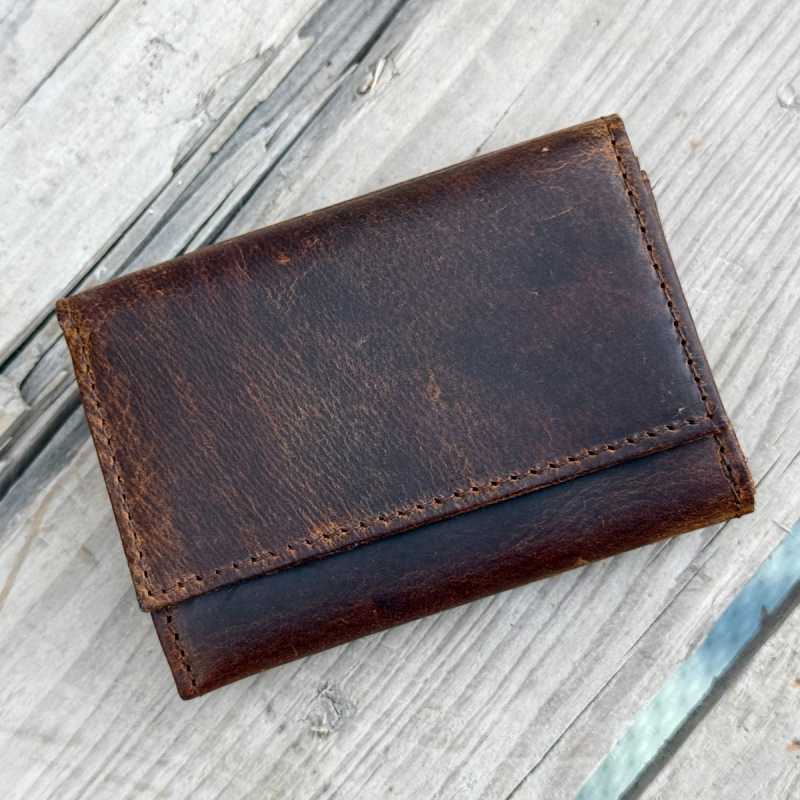 Penny læderpung fra Leather design - UR 08 H - Freja skind
