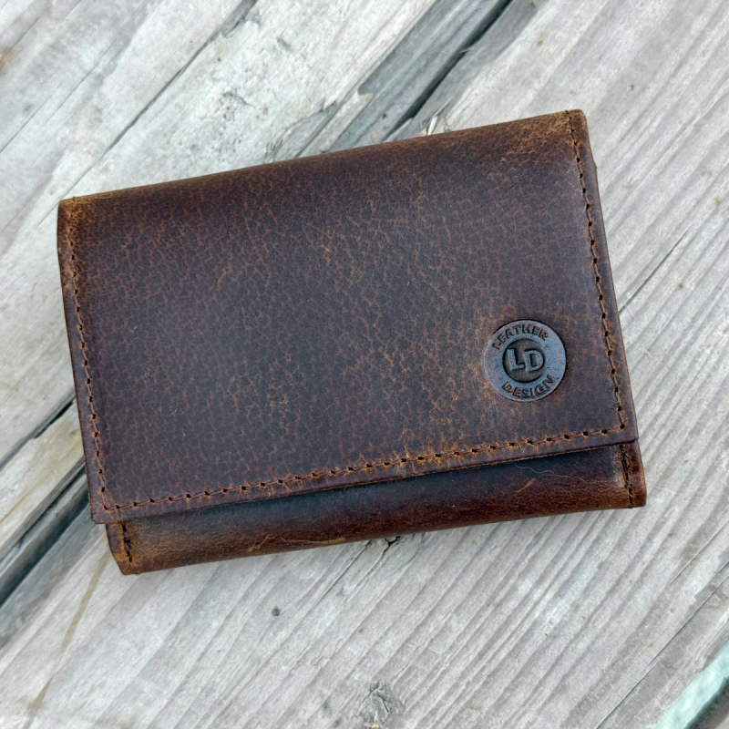 Penny læderpung fra Leather design - UR 08 H - Freja skind