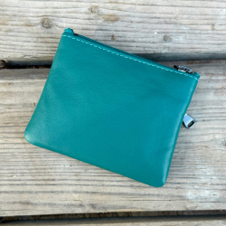 Turkis Sanne skindpung - Freja skind