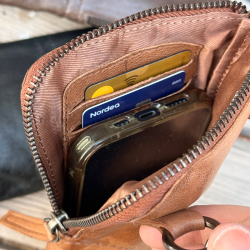 Palma mobilhanger til stor mobil - Super blød skind - Freja skind