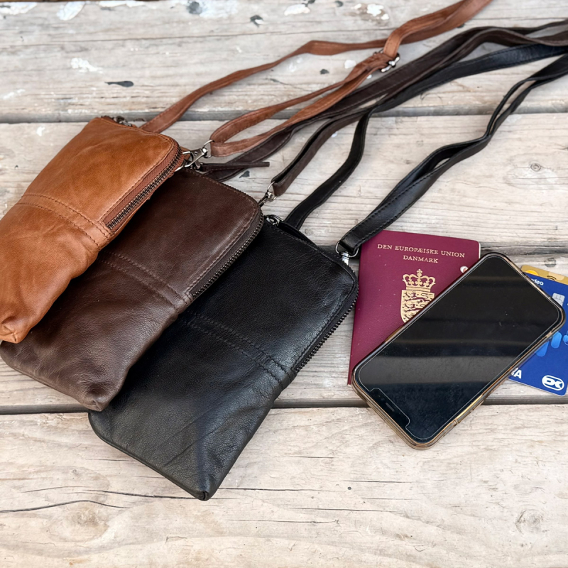 Palma mobilhanger til stor mobil - Super blød skind - Freja skind