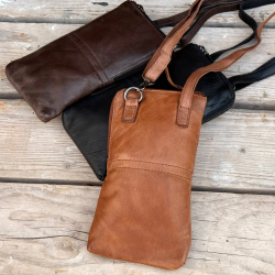 Palma mobilhanger til stor mobil - Super blød skind - Freja skind