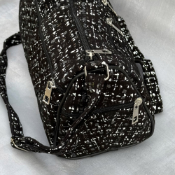 Lene skindtaske med præget mønster - Freja skind