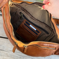 Stor cognac bumbag - Albany  - Montana - 272322