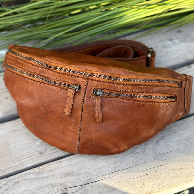 Stor cognac bumbag - Albany  - Montana - 272322