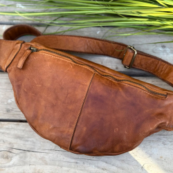 Stor cognac bumbag - Albany  - Montana - 272322