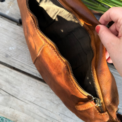 Stor cognac bumbag - Albany  - Montana - 272322