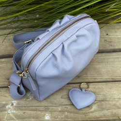 Layla lay lay crossbody taske med tilhørende hjerte - Treats - Freja skind