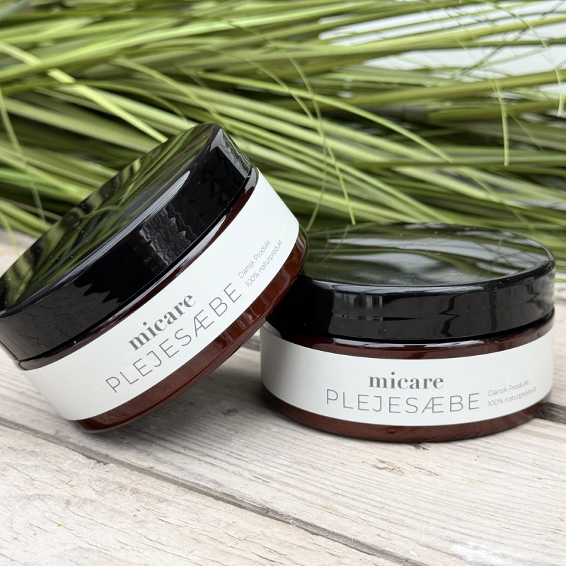 Micare plejesæbe 250 ml. baseret på demineraliseret vand - Freja skind