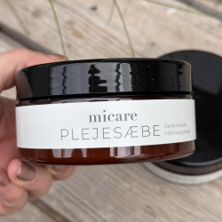 Micare plejesæbe 250 ml. baseret på demineraliseret vand - Freja skind