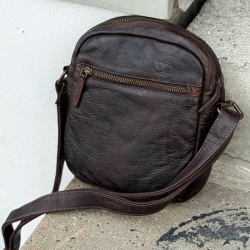 Brun herretaske - Richmond fra danske Montana - Freja skind