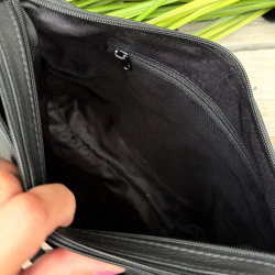 Julia skuldertaske i blød kalvelæder - Leather design - Freja skind