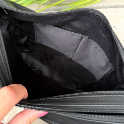 Julia skuldertaske i blød kalvelæder - Leather design - Freja skind