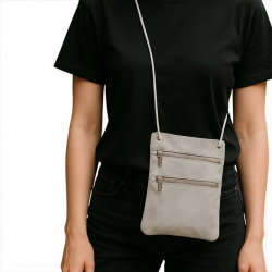 Pengekat i beige ruskind