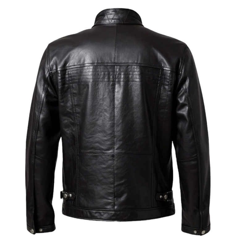 Sort herre skindjakke - Ronin - Freja skind