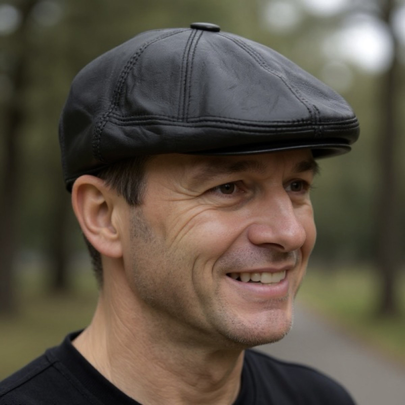 sort sixpence i skind - one size - Tilbud