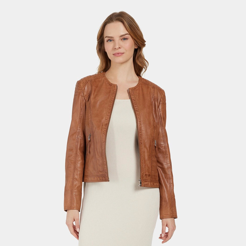 Paula dame skindjakke - House og saki - Freja skind