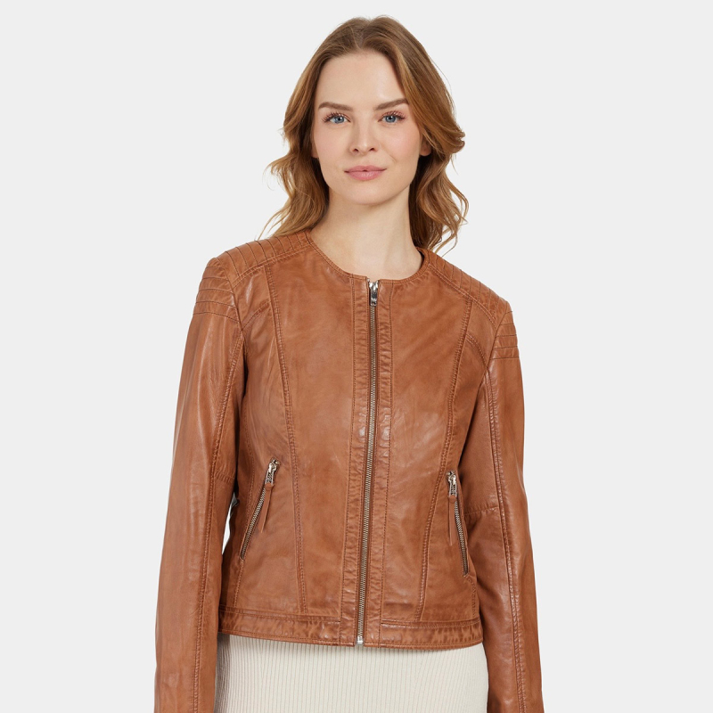 Paula dame skindjakke - House og saki - Freja skind