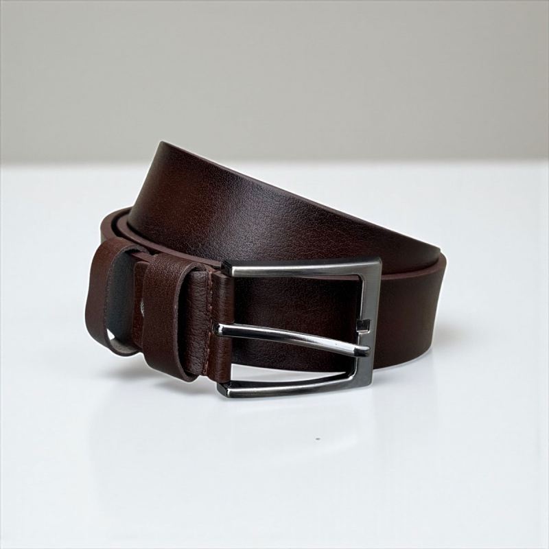 herre lædebælte i kernelæder - Vince fra Freja skind