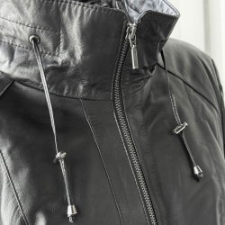 Sort dame lammeskindsjakke - Cindy fra Freja skind