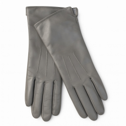 Lang dame skindhandske - Taupe lammeskind - Natures collection - NCF3003