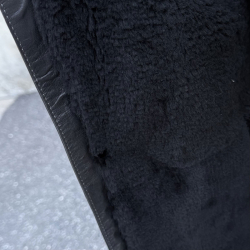 Calgary herre rulamsjakke - Varm vinterjakke i grå rulam - Freja skind