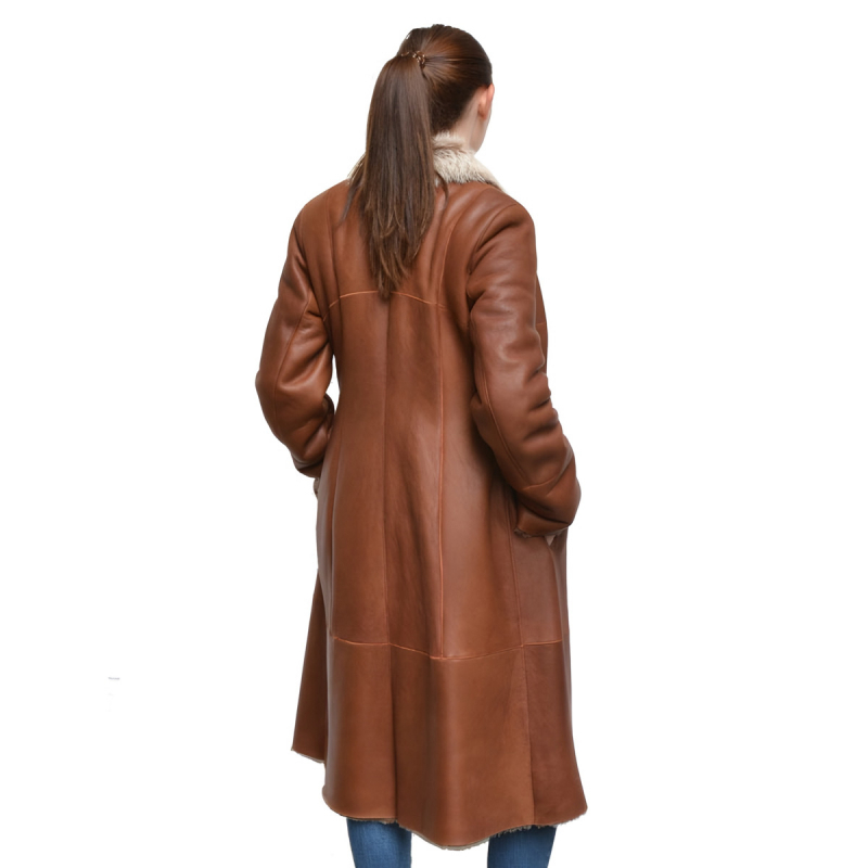 Rulamsjakke lang model - Islandsk glazed rulam