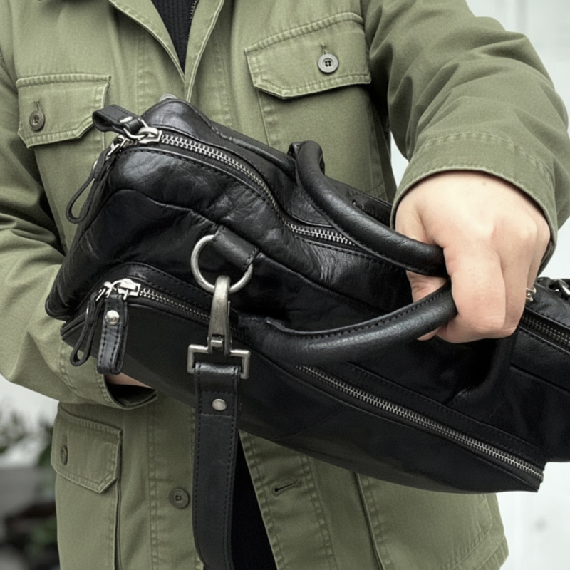 Computertaske - Montana - 270351 - Freja skind