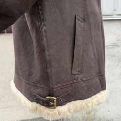 Joost herre rulamsjakke  - Kort model - pilot stil