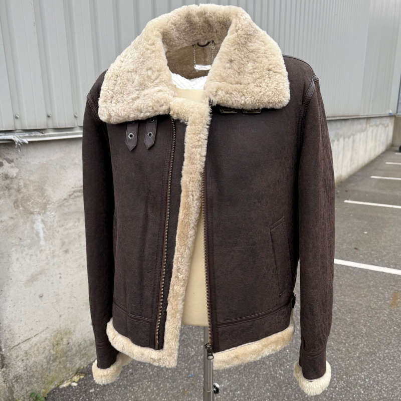 Joost herre rulamsjakke  - Kort model - pilot stil