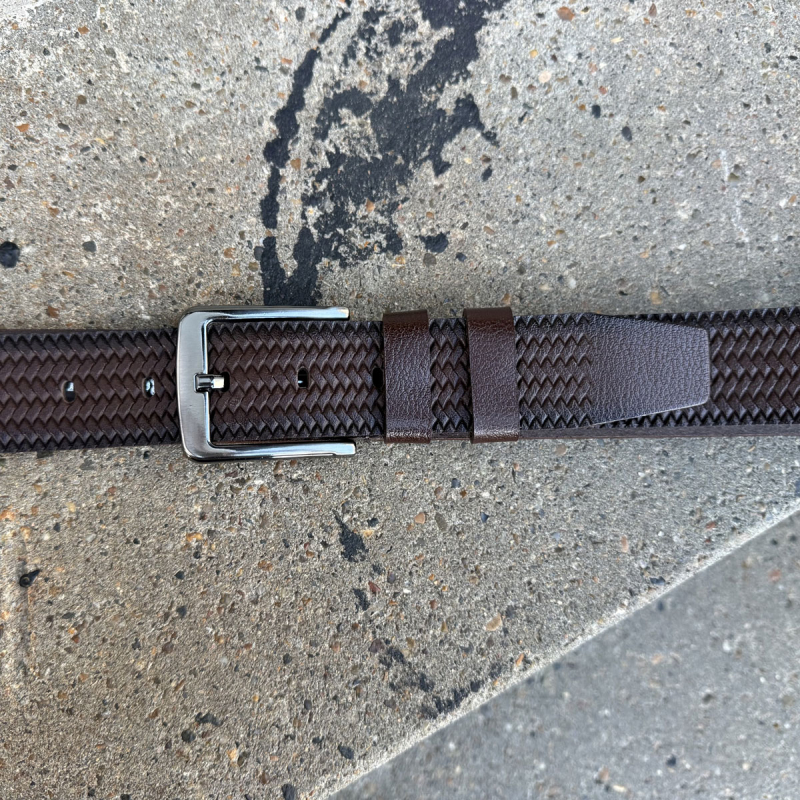 Mugello herrebælte - bred model - kernelæder - Freja skind