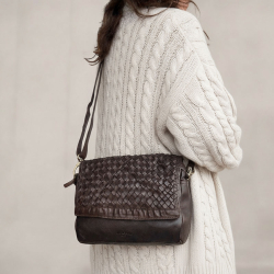 Jardine skindtaske i brun skind - Montana - Freja skind