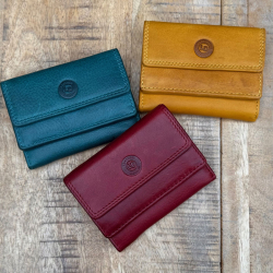 Linn pengepung i kalveskind - Leather design - Freja skind