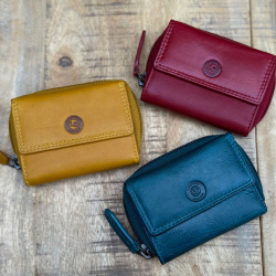 Jenny pengepung i blød kalveskind - Leather design - Freja skind