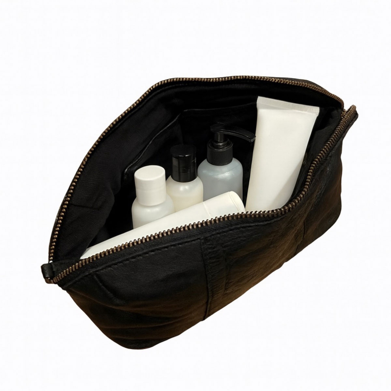 Cora toilettaske i bøffelskind - 272210
