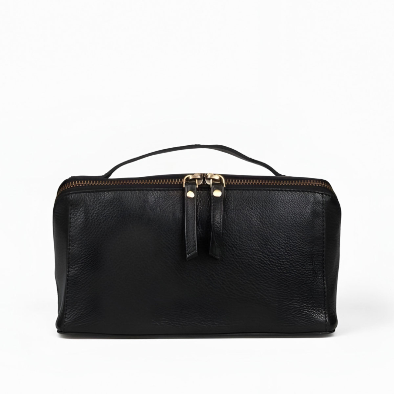 Marie toilettaske i blød skind - Treats - Freja skind