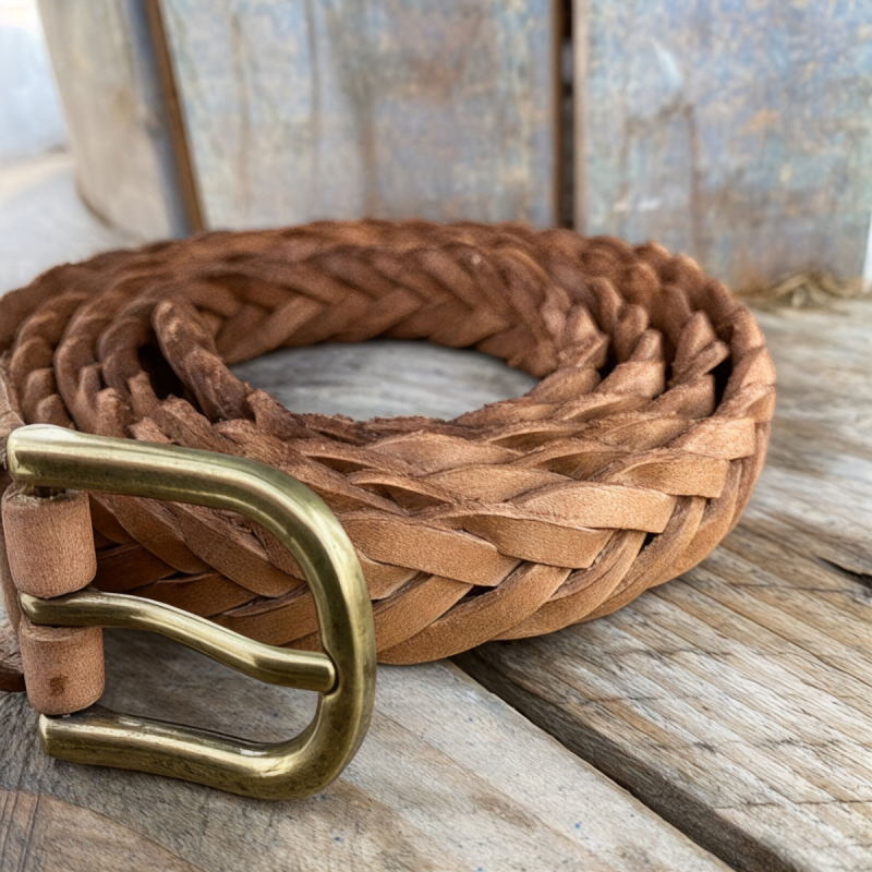 cognac dame fletbælte - 20 mm - Treats - 302001