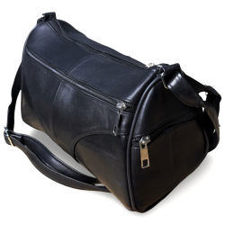 Sort Lene taske - Best of the rest - blød lammeskind - Freja skind