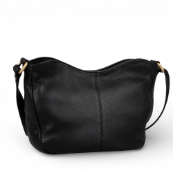 Sort Lida crossbody taske fra Treats  - Freja skind