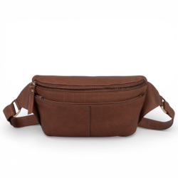 Agnes bumbag i blød brun kalveskind - Treats 280912