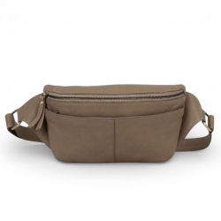 Agnes bumbag i blød beige kalveskind - Treats 280912