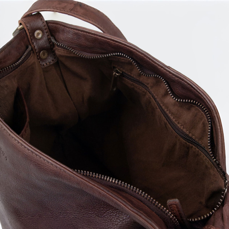 Conner rygsæk to i en - Rygsæk og crossbody i blød læder - Montana