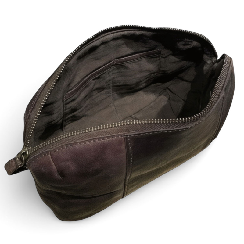 Cora toilettaske i brun skind - 272210