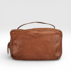 Stor toilettaske - Dillon fra Montana - blød bøffellæder - 272421