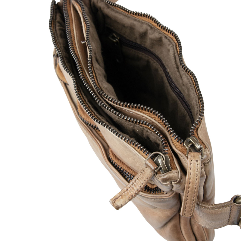 Brisbin bumbag - Walnut farvet bøffel - Montana - Freja skind