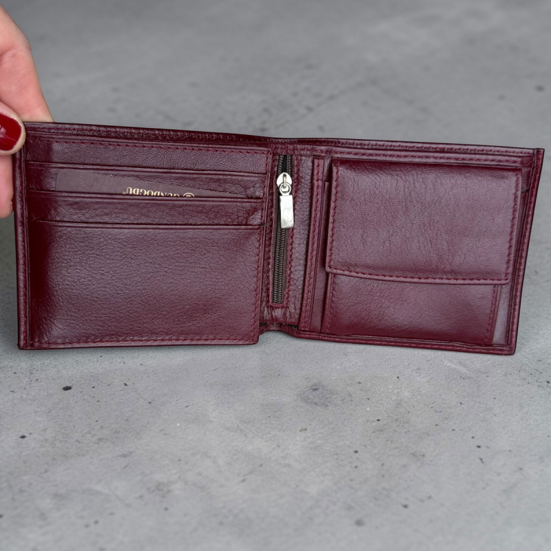 Manfred herrepung i bordeaux skind - Freja skind