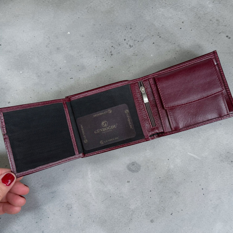 Manfred herrepung i bordeaux skind - Freja skind