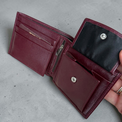 Manfred herrepung i bordeaux skind - Freja skind