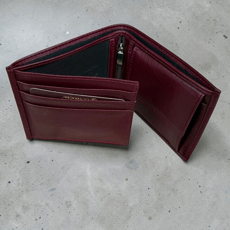 Manfred herrepung i bordeaux skind - Freja skind