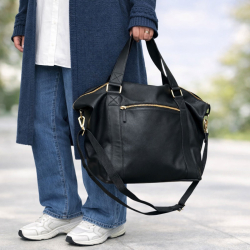 Pam - Stor shopper i blød kalveskind - Treats - 282334 - Freja skind